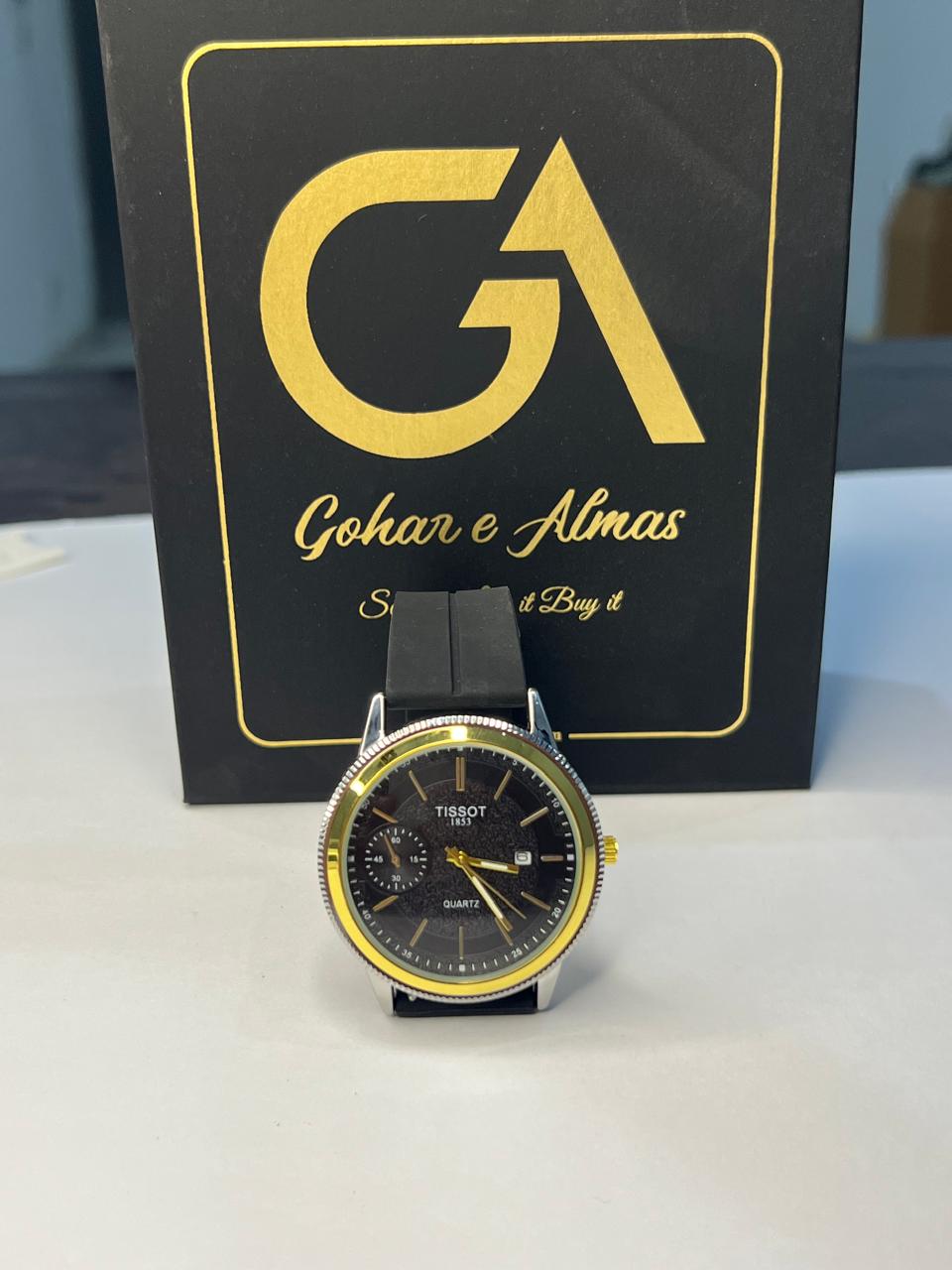 HIGH QUALITY WATCH FOR MENS AND BOYS DATE WORKING MAGNETIC LOCK